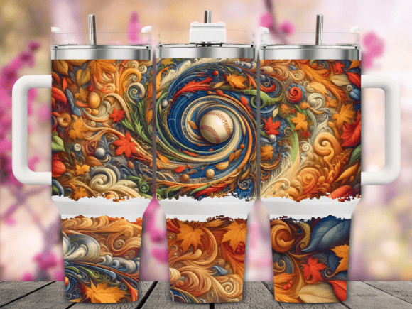 Autumn Leaves Baseball Tumbler Wrap Review