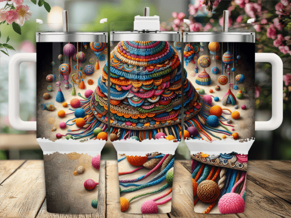 Boho Macrame Texture 40oz Tumbler Wrap Review