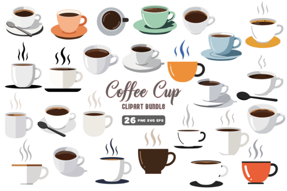 Coffee Cup SVG Vector Steam Bundle Review