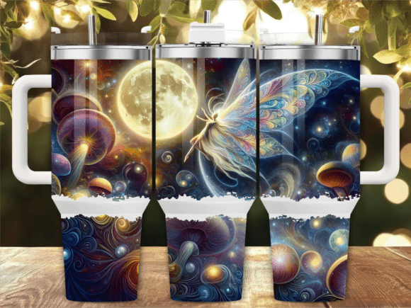 Cosmic Moon Fairy Tumbler Wrap Design Review