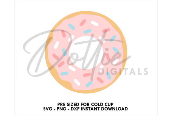 Donut Cold Cup SVG 24oz Review for Embroidery Projects