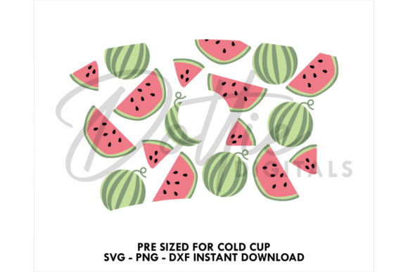 Watermelons Cold Cup SVG 24oz Review